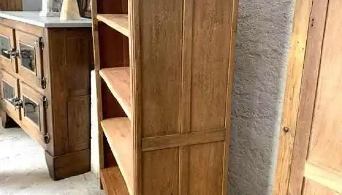 Estante Biblioteca En Roble 124 X 046 4 - 06-12-2020