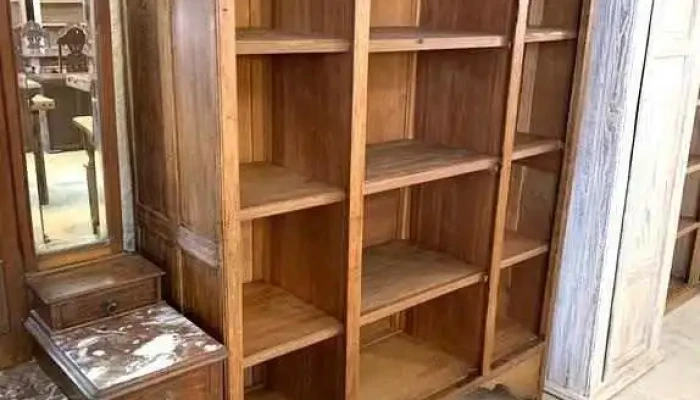 Estante Biblioteca En Roble 150 X 04 2 - 06-12-2020