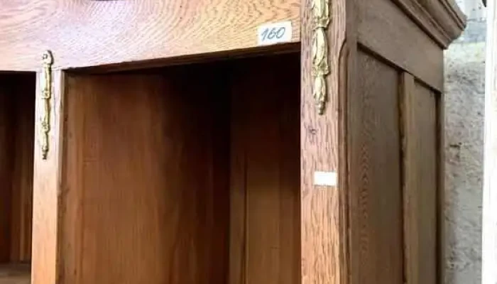 Estante Biblioteca En Roble 150 X 04 3 - 06-12-2020