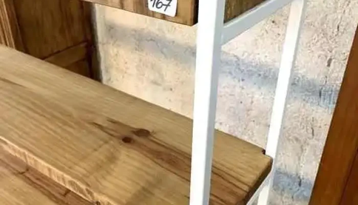 Estante En Hierro Y Madera 105 X 030 3 - 06-12-2020
