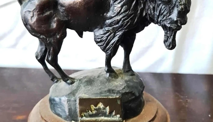 Estatuilla De Bronce Nus Firmado 1 - 17-06-2021