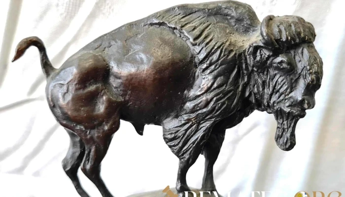 Estatuilla De Bronce Nus Firmado 3 - 17-06-2021