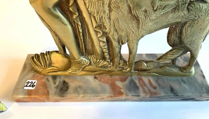 Figura Grupo En Bronce Diana La Cazadora -  3 - 06-12-2020