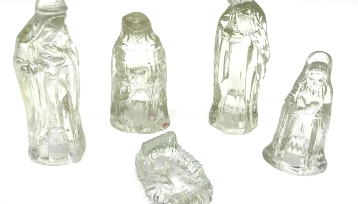 Figuras Pesebre Vidrio