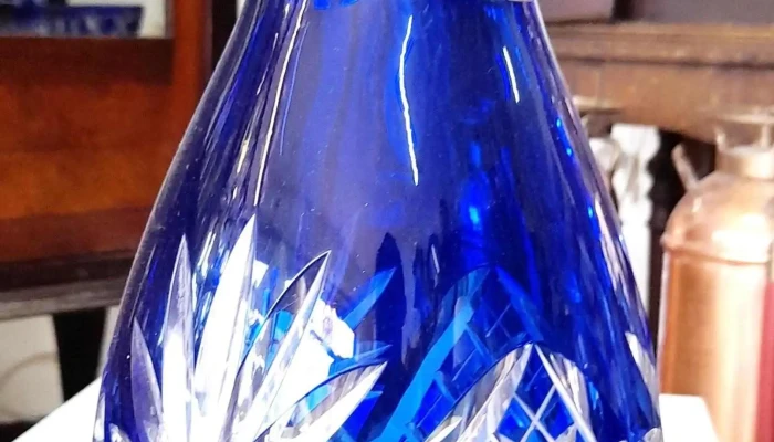 Florero Cristal Azul -  3 - 17-06-2021