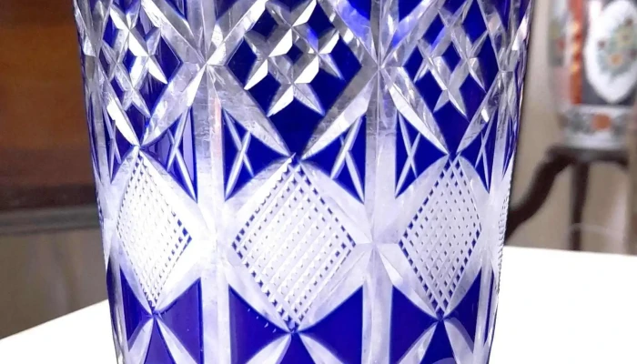 Florero Cristal Baccarat Azul -  1 - 17-06-2021