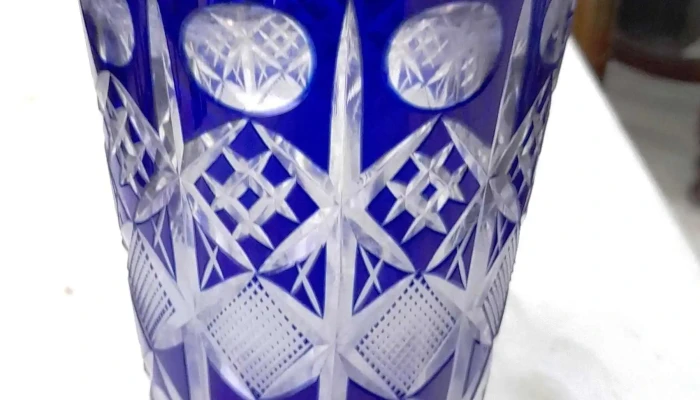 Florero Cristal Baccarat Azul -  2 - 17-06-2021