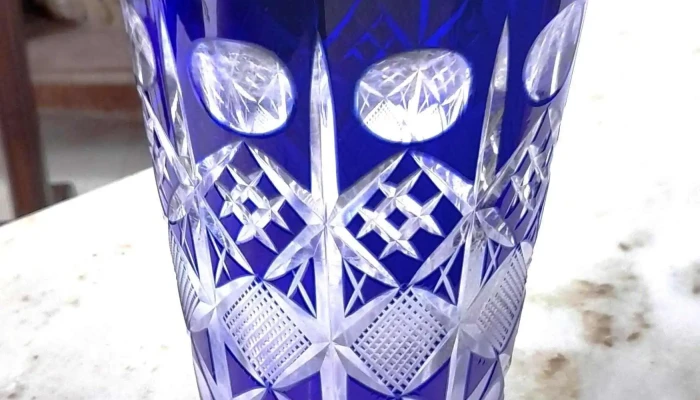 Florero Cristal Baccarat Azul -  3 - 17-06-2021