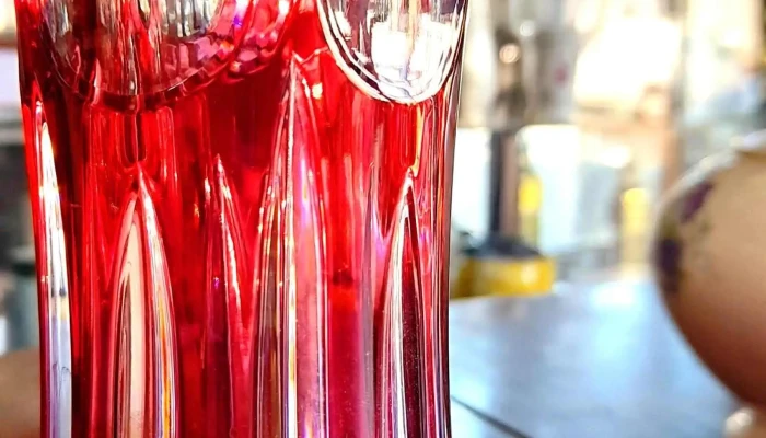 Florero Cristal Baccarat Sano Rojo -  2 - 17-06-2021