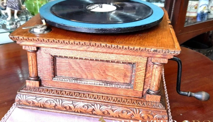 Gramofono De Corneta Gramophone Typewr 2 - 17-06-2021