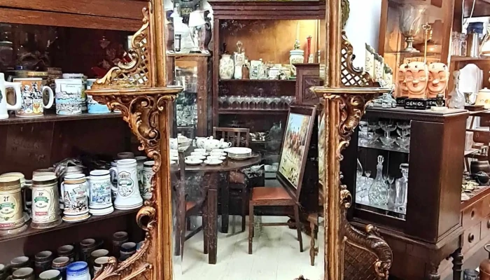 Gran espejo recibidor Luis Xv muy antiguo
