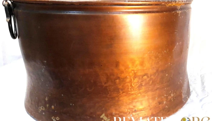 Gran Tacho En Metal Cobreado Sano 50 Lts -  2 - 17-06-2021