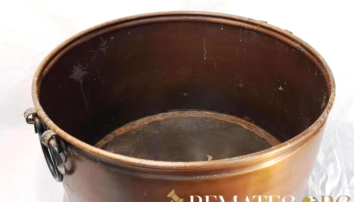Gran Tacho En Metal Cobreado Sano 50 Lts -  3 - 17-06-2021
