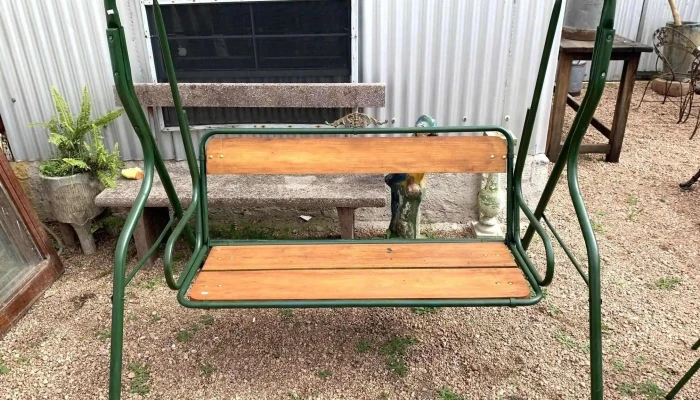 Hamaca De Jardin Cano Y Madera 166 X 1 2 - 06-12-2020
