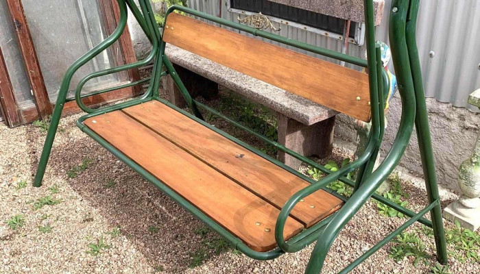 Hamaca De Jardin Cano Y Madera 166 X 1 3 - 06-12-2020