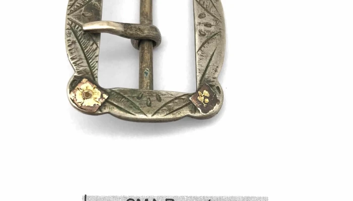 Hebilla Plata Y Oro
