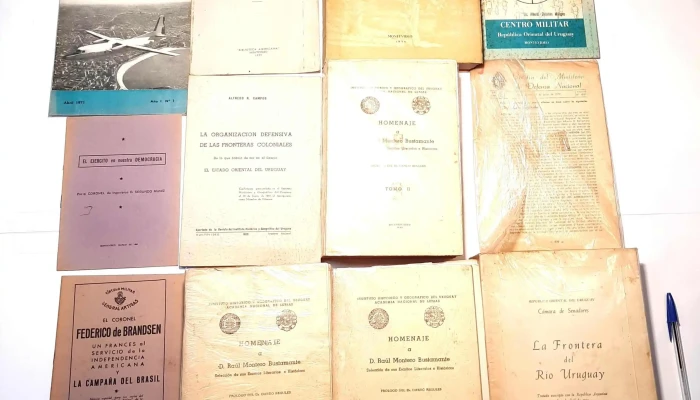 Homenaje a Raul Montero Bustamante, Frontera del Rio Uruguay, Boletines Militares, Fuerza Aerea, etc