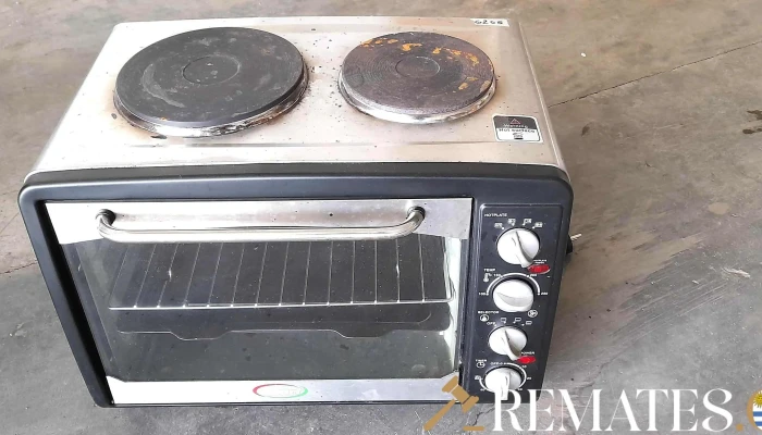 horno eléctrico con 2 ornallas