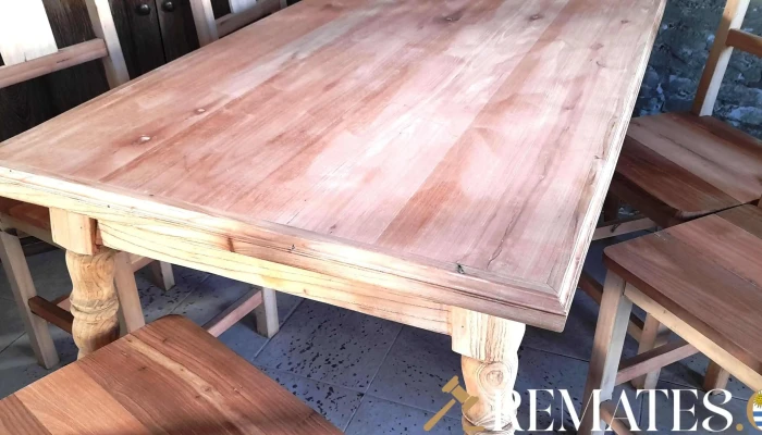 Juego Comedor Seis Sillas Madera Maciza -  2 - 17-06-2021