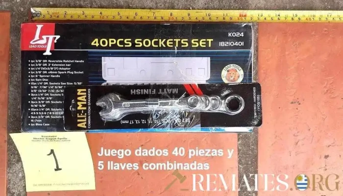 Juego De Dados 40 Piezas Mas Set 5 Llave 1 - 26-08-2021