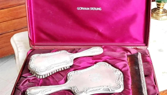 Juego Toilette Gorham Sterling Con Estuc 1 - 17-06-2021