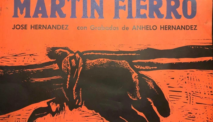 Libro Martin Fierro Con Dibujos De Anhel 1 - 30-07-2021