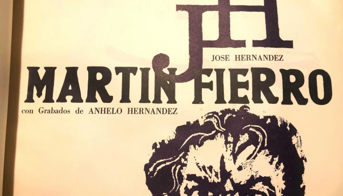 Libro Martin Fierro Con Dibujos De Anhel 2 - 30-07-2021