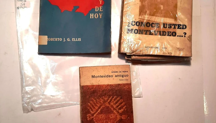 Libros antiguos sobre Montevideo