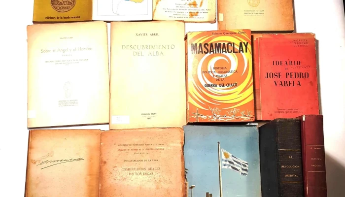 Libros de Historia Nacional, Economia Uy, Rev Oriental, Guerra del Chaco, etc