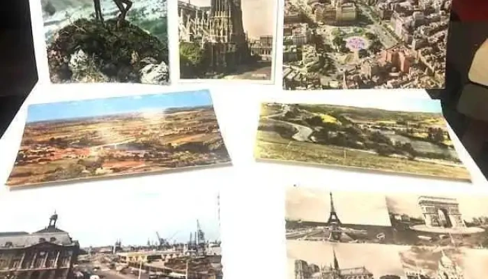 lote de postales de mitad del siglo pasado, europeas