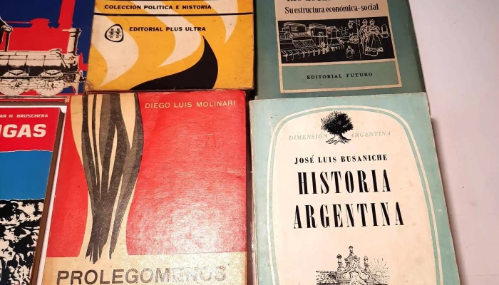 Lote Libros De Historia Argentina Rio D 3 - 05-06-2021