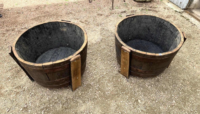 Maceteros En Roble De Barrica