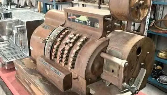 Maquina Registradora National En Chapa -  2 - 06-12-2020