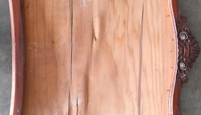 marco de espejo de madera
