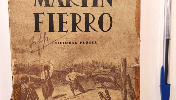 Martin Fierro por Jose Hernandez 1960 Ediciones Peuser