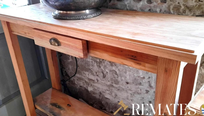 Mesa Arrime En Madera Maciza Con Cajon 2 - 17-06-2021