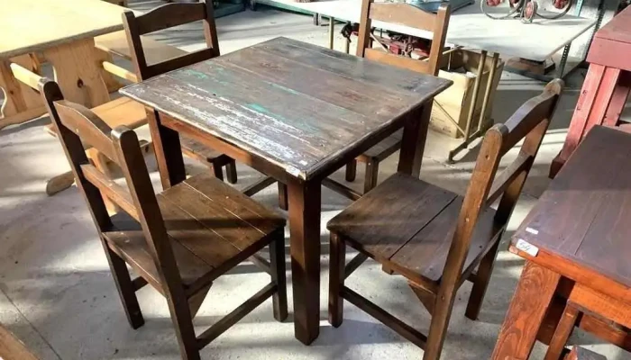 Mesa Bar En Madera 078 X 080 X 076 Al 1 - 06-12-2020