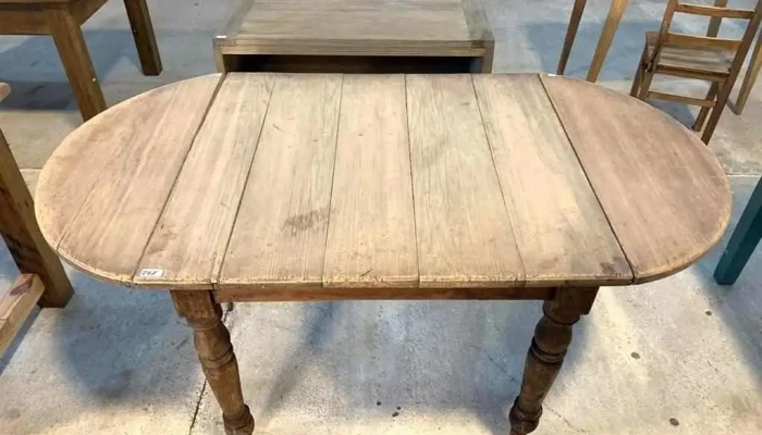 Mesa Con Alas Patas Torneadas 160 X 08 2 - 06-12-2020