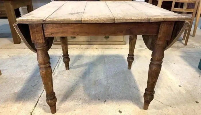 Mesa Con Alas Patas Torneadas 160 X 08 3 - 06-12-2020