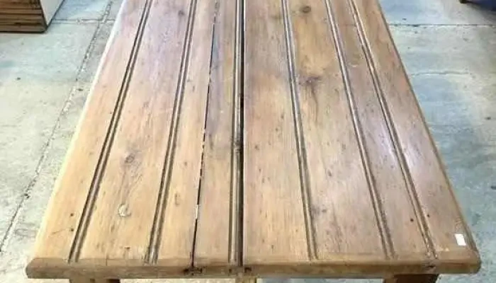 Mesa Con Travesano Patas Torneadas Un C 4 - 06-12-2020