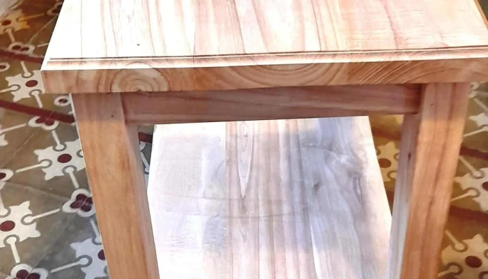 Mesa De Arrime Madera Maciza -  2 - 17-06-2021