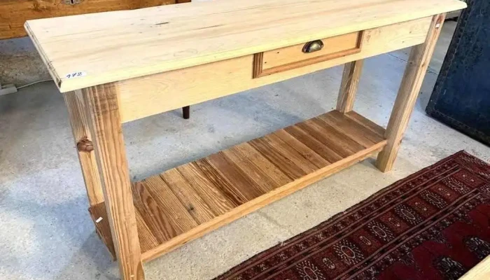 Mesa De Arrimo 1 Cajon 1,40 X 0,40 X 0,80 Alto