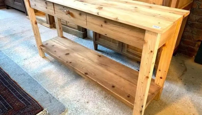Mesa De Arrimo 1 Cajon En Pino 152 X 0 1 - 06-12-2020