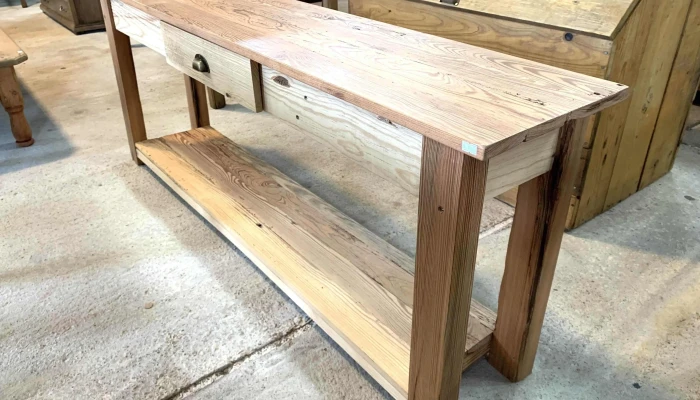 Mesa De Arrimo Baja Con Cajon 160 X 03 2 - 06-12-2020