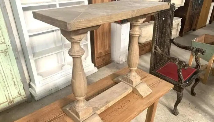 Mesa De Arrimo Laqueada 0,80 X 0,40 X 0,90 Alto