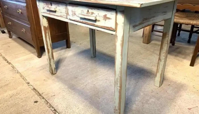 Mesa De Cocina 2 Cajones Laqueada 110 X 2 - 06-12-2020
