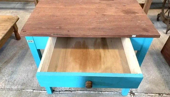 Mesa De Cocina Con Cajon Patas Laqueadas 4 - 06-12-2020