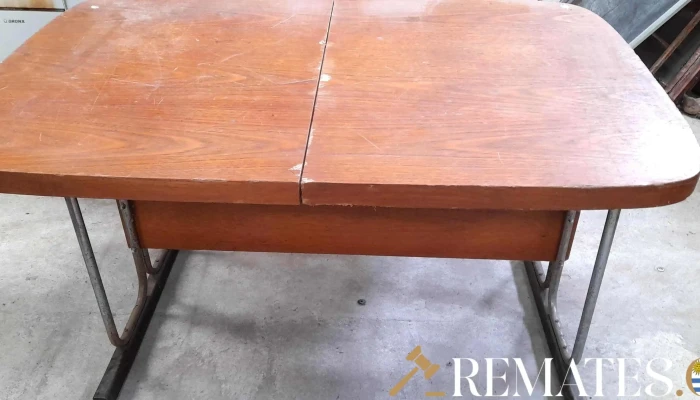 Mesa De Comedor Tapa Marron Base De Can 2 - 17-06-2021