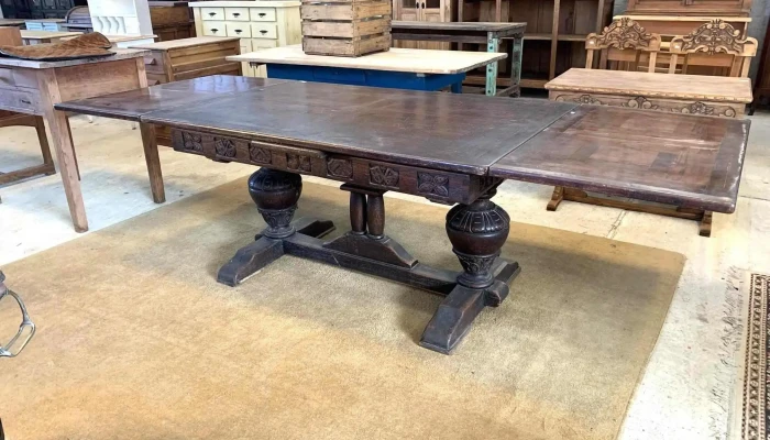 Mesa De Comedor Tudor En Roble Extensib 1 - 06-12-2020