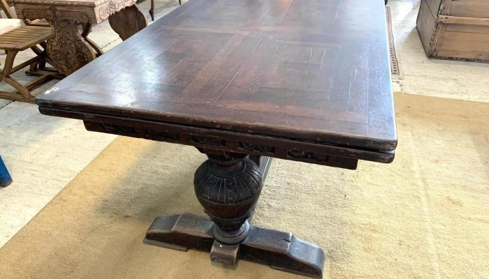 Mesa De Comedor Tudor En Roble Extensib 4 - 06-12-2020